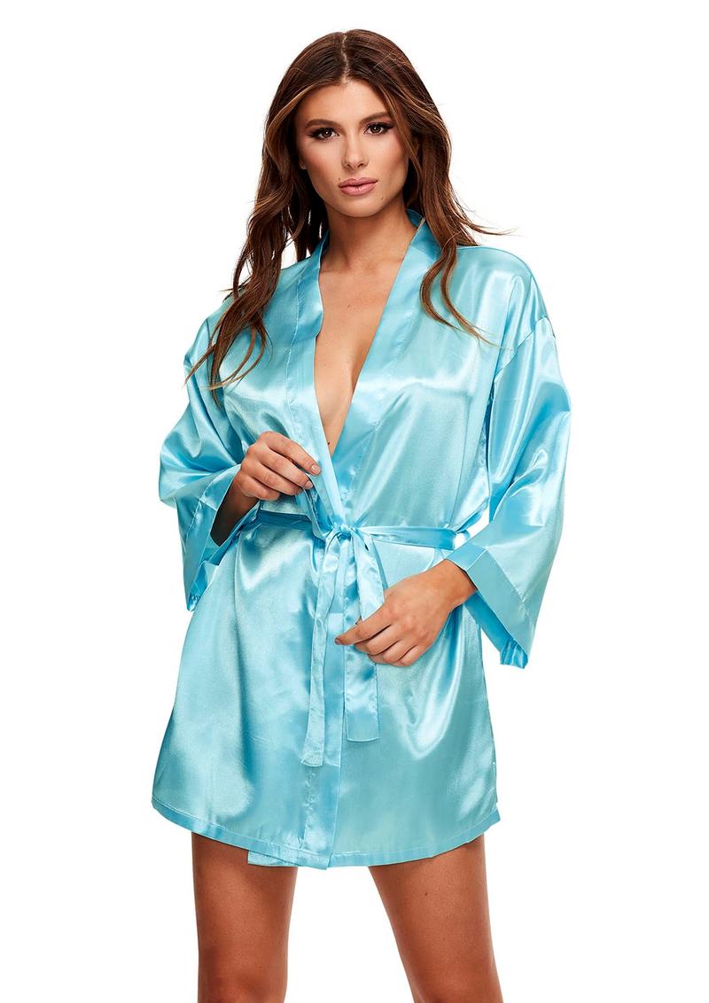 All Satin Robe