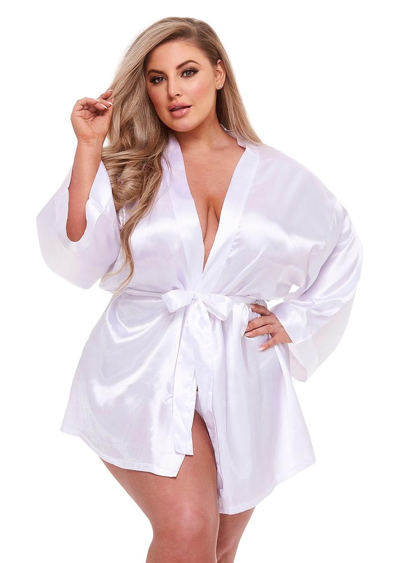 All Satin Robe