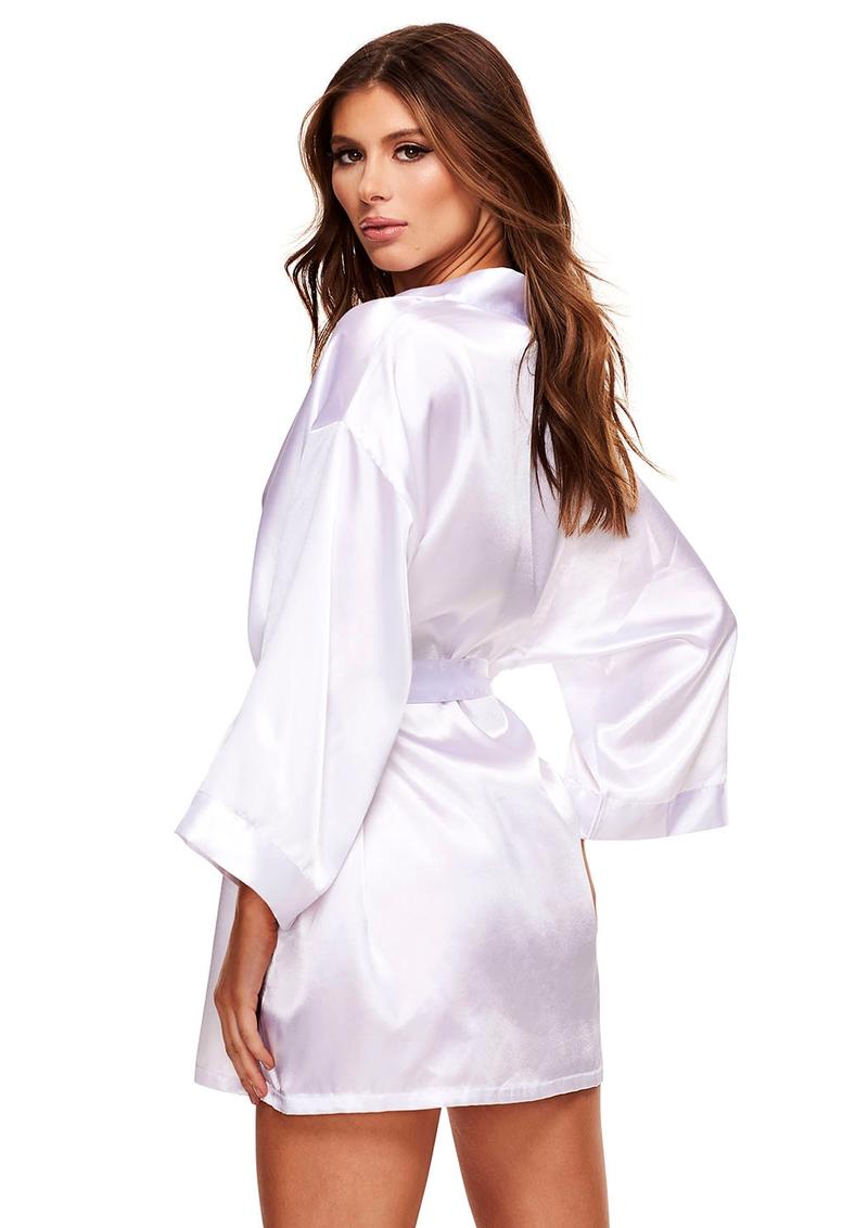All Satin Robe
