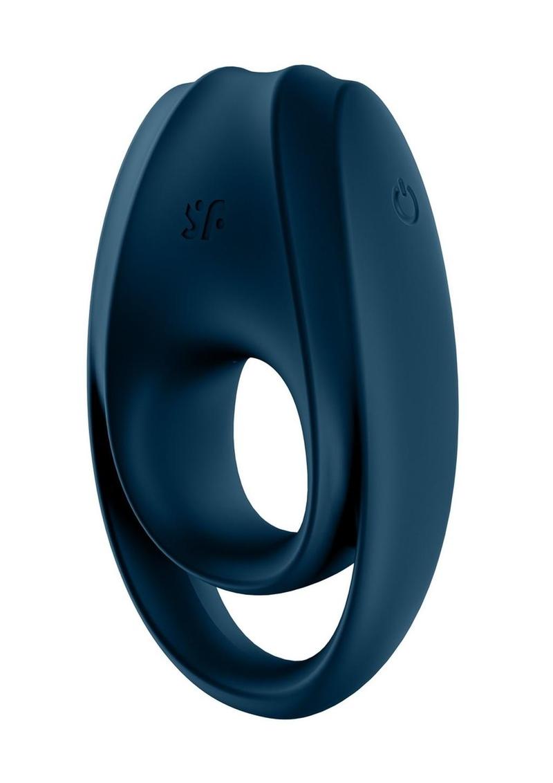 Glorious Duo Silicone Vibrating Cock and Ball Ring