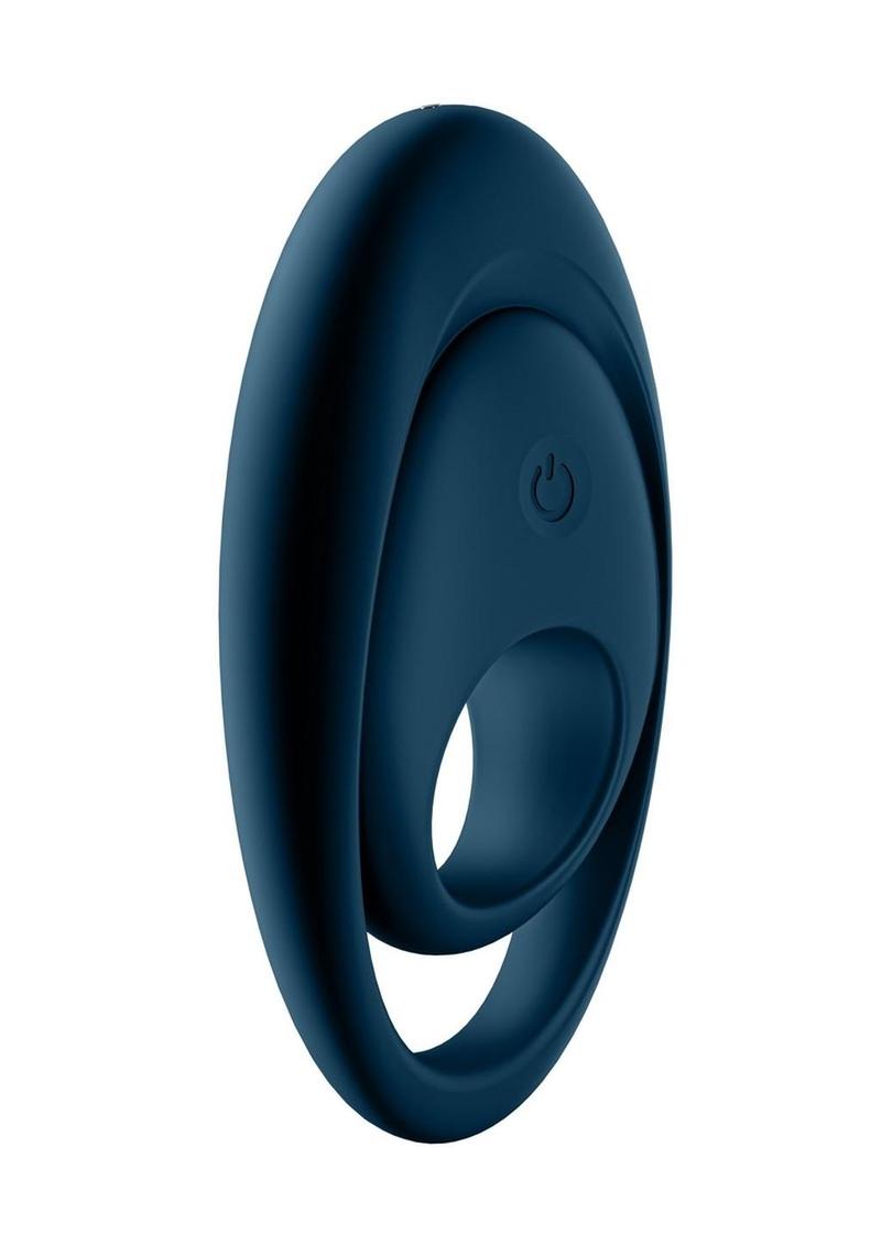 Glorious Duo Silicone Vibrating Cock and Ball Ring