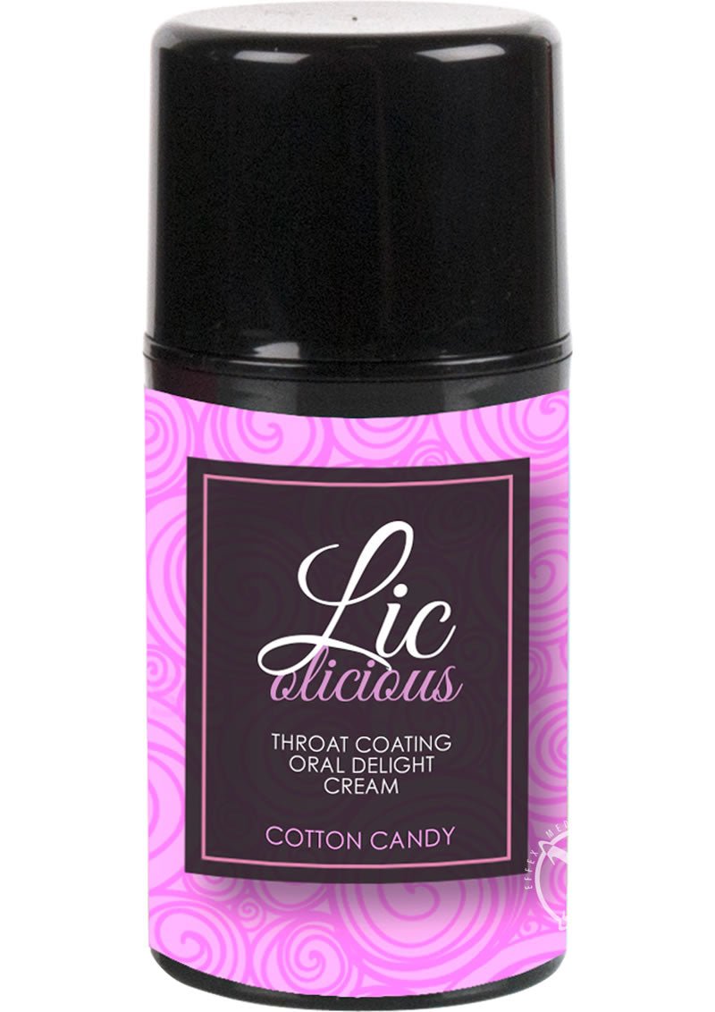 Licolicious Throat Coating Oral Delight Cream Cotton Candy