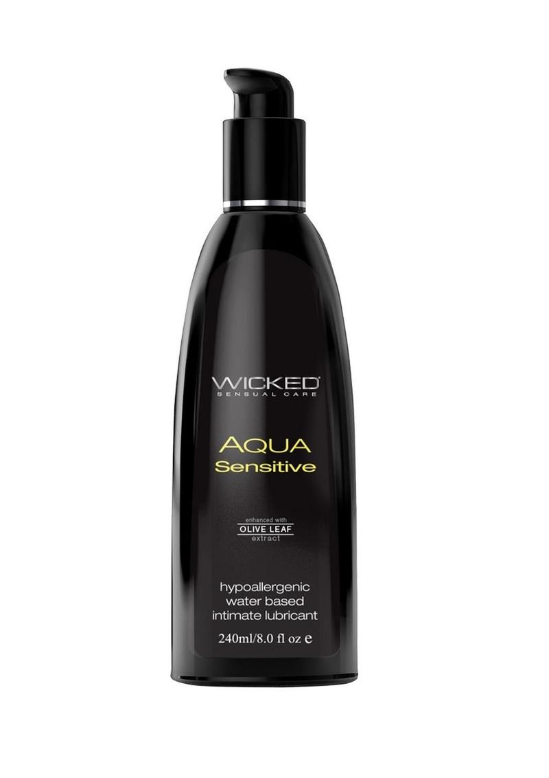 Wicked Aqua Water Based Sensitive Hypoallergenic Lubricant
