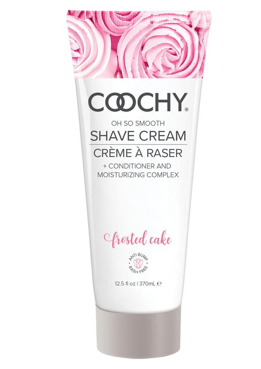 Coochy Shave Cream Frosted Cake