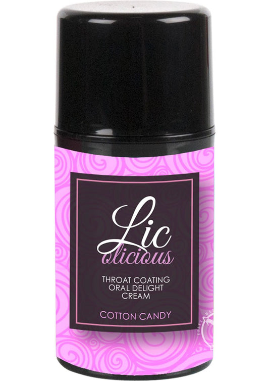 Licolicious Throat Coating Oral Delight Cream Cotton Candy