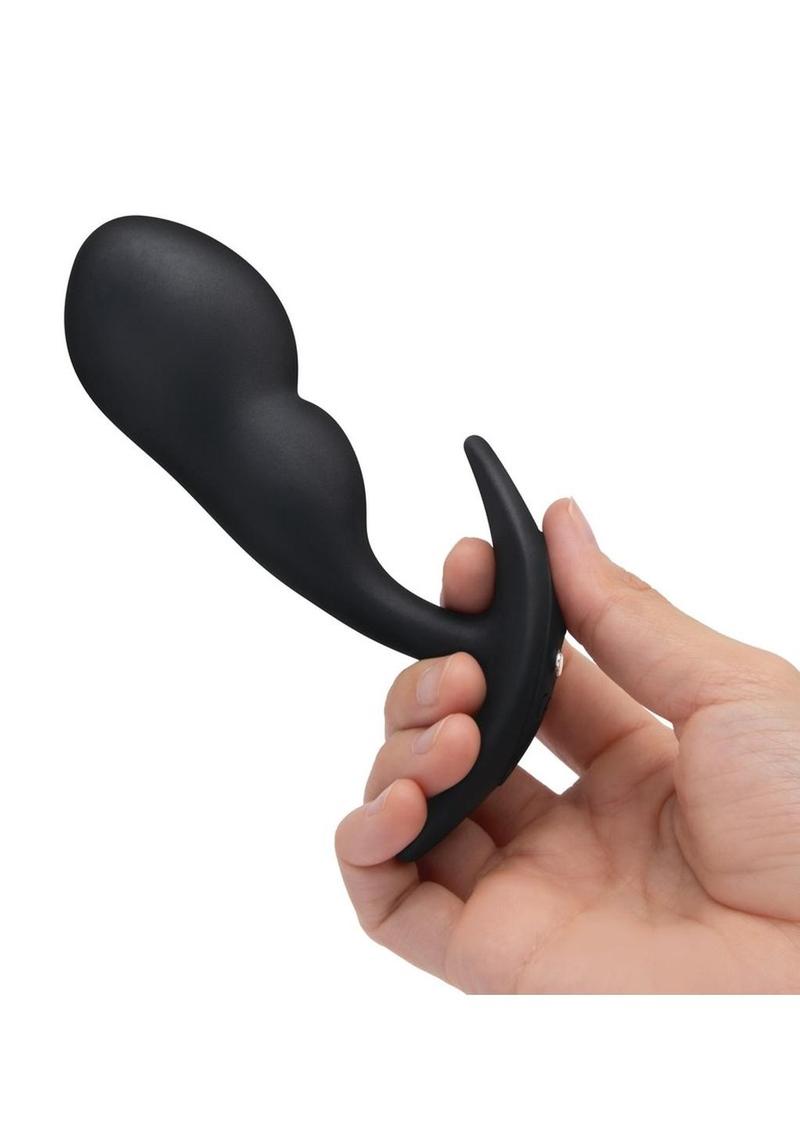 Remote Control P-Spot Rechargeable Silicone Snug Plug