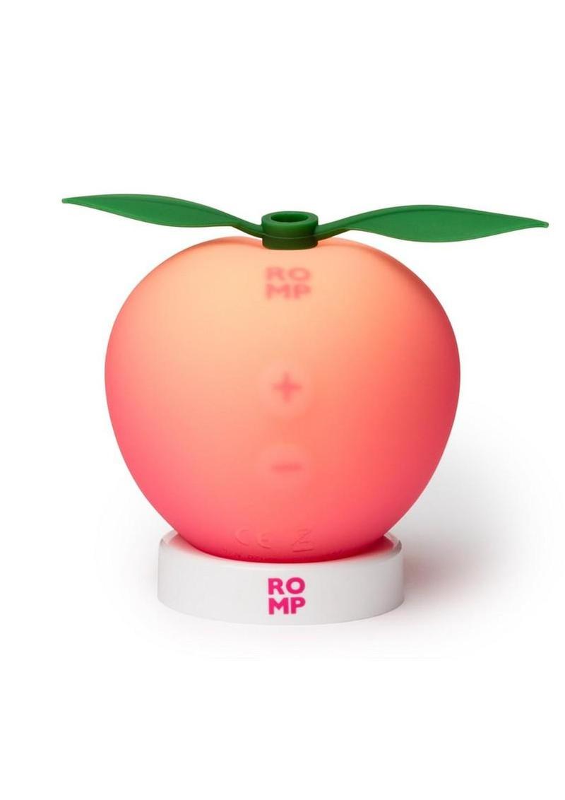 Pink Peach Rechargeable Silicone Vibrator
