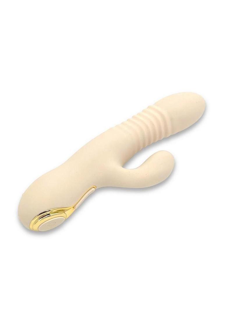 Velvet Gogo All-In-1 Thruster Rechargeable Silicone Dildo
