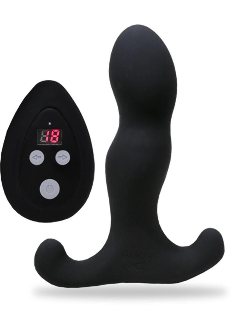 Vibrating Male G-Spot Stimulator Prostate Stimulator Remote Control Silicone