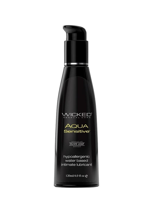 Wicked Aqua Water Based Sensitive Hypoallergenic Lubricant