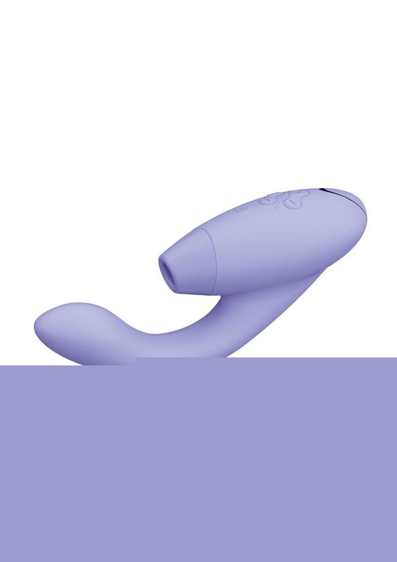 Womanizer Duo 2 Silicone Rechargeable Clitoral and G-Spot Stimulator