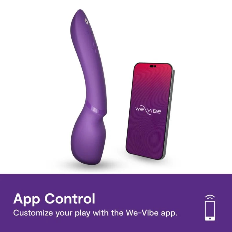 We-Vibe Wand 2 Rechargeable Silicone Clitoral Stimulator