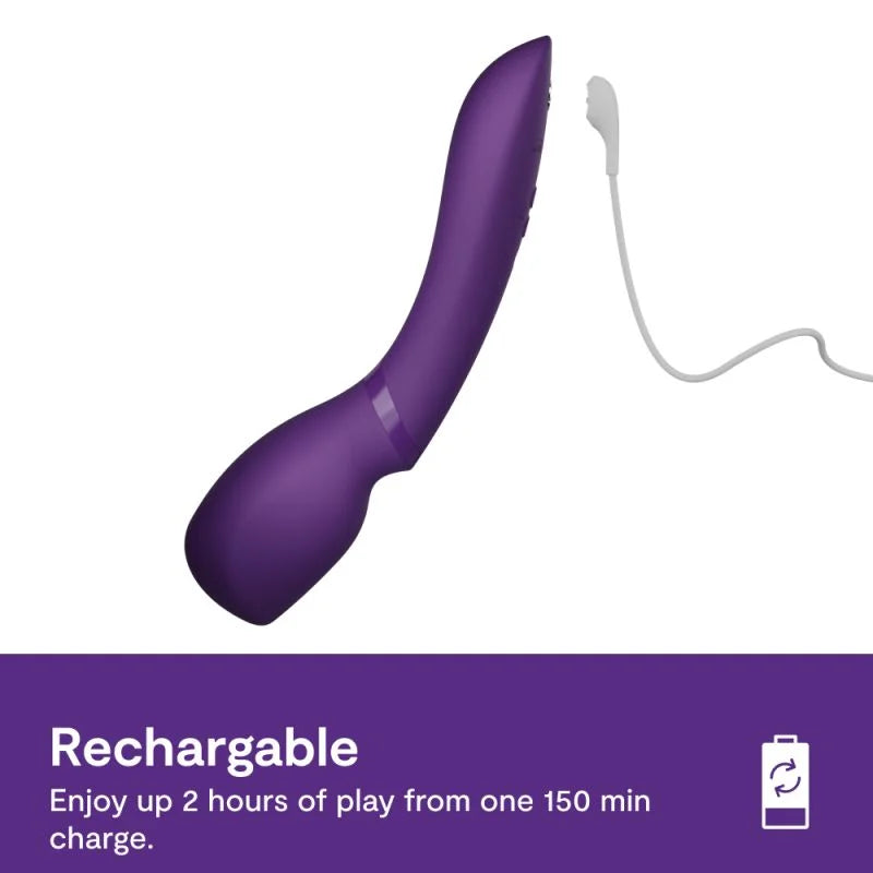 We-Vibe Wand 2 Rechargeable Silicone Clitoral Stimulator